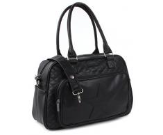 Kidzroom Sac à Langer Étoiles - 23 L - avec Porte-Bouteille et Tapis à Langer