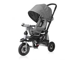 Lorelli 10050360008 Tricycle Évolutif Jet Air Roues Gonflables Gris