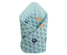 Coussin dallaitement 100% coton 75 x 75 cm - Double face - Doux - Multifonctionnel - Hypoallergénique - Pour bébés - Medi Partners…