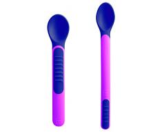 MAM Cuillères sensibles à la chaleur avec coque