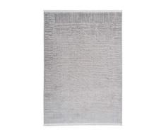 Lalee Tapis De Décoration 100% Acrylique, Argenté, 200x290