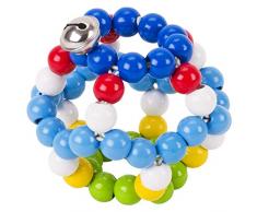 Heimess Hochet Balle Flexible Multicolore/Bleu