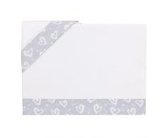 Bolin bolón Cora – Draps de Berceau 60 x 120 cm gris