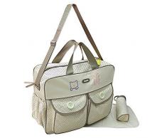 Sac À Langer XXL 3 Pièces Sac À Couche Bébé Sac De Voyage