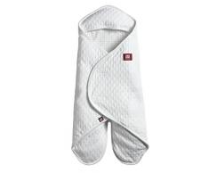 RED CASTLE, Babynomade Couverture bébé, Fleur de coton, Légère, Blanc/Leaf, 0-6 Mois