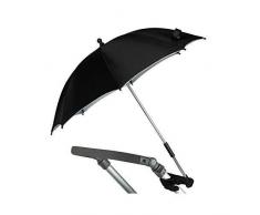 kiokids 1761 – Parasol pour chariot bébé, Unisexe, Couleur noire