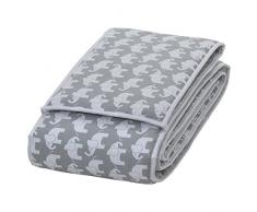 Rätt Start éléphant personnage Tour de lit Gris