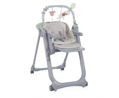 Chicco - Chaise Haute Bébé Polly Magic Relax 4 Roues - Evolutive - Beige