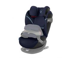 CYBEX Gold Siège Auto 2-en-1 Évolutif Pallas S-Fix, Adapté aux Voitures Avec ou Sans ISOFIX, Groupes 1/2/3 (9-36 kg), De 9 Mois à 12 Ans environ, Navy Blue