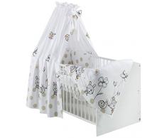 Schardt Lit dEnfant Complet Classic Line Blanc Capucine