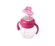 OXO Tot Gobelet de transition avec bec souple et poignées amovibles 175 ml Vert