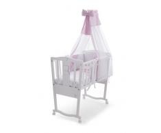 Italbaby 270,005 Amour Berceau Bascule Collection Poudre Détoiles rose