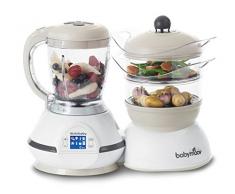 Babymoov Nutribaby Classic Cream Robot Multifonctions 5 en 1 Cuiseur Mixeur pour Bébé