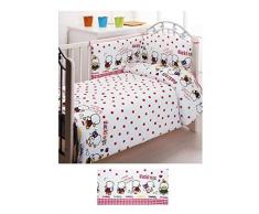 Duffi 1120-08 Baby Parure de lit 2 pièces avec housse de couette 110 x 140 cm