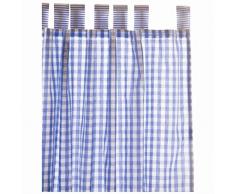 JoJo Maman Bébé - Rideaux Longs Gingham Bleu