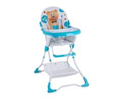 Lorelli Bravo Chaise Haute pour Bébé Bleu