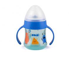 Suavinex First Biberon à Anses Anti Fuites Bleu 150 ml 4+ Mois