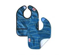 The Peanut Shell Bali Lot de 2 bavoirs