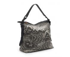 Littlephant Sac à langer Motif îles du tigre Gris 0,38 kg