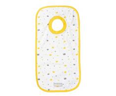 BÉABA Bavoir Maternelle Coton Couronnes Jaune