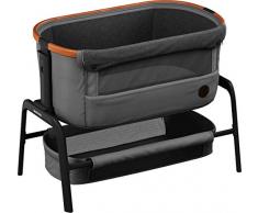 Maxi-Cosi 2106050110 Iora Lit dappoint réglable en hauteur de qualité supérieure pour bébé Utilisable dès la naissance à 6 mois (max. 9 kg), Gris