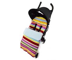 Polaire Universal Chancelière pour sadapter au I candy Buggy Poussette Candy Bleu