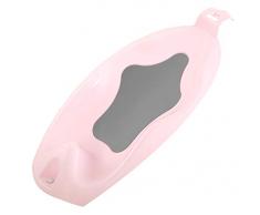 Rotho Babydesign Transat de Bain Little Princess StyLe!, Avec Tapis Antidérapant, 0-6 Mois, StyLe!, Rose, 202120208BG