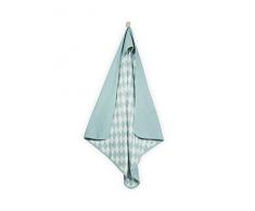 Jollein 534–836–65071 Serviette de bain de bébé VERT 75 x 75 cm