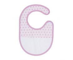 Bolin Bolon Bavoir Petit (Boucle+Plastique) Rose