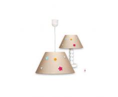 pirulos 60100000 – lampe de chevet, couleur lin