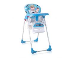 Lorelli Oliver Chaise Haute pour Bébé Bleu