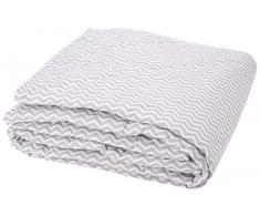 Italbaby zigzag Maxi Parure de lit, gris