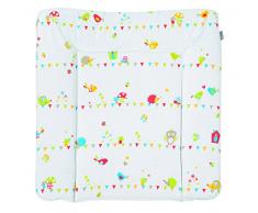 roba Matelas à langer ‘Woodland Marriage’, 73x75cm, matelas à langer avec rembourrage souple en polyester, en pvc, sans phtalates.