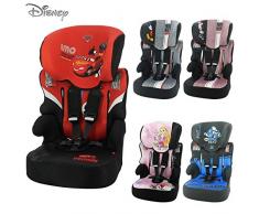 Mycarsit Siège Auto Beline Groupe 1/2/3 avec Protection Latérale Fabriqué en France Minnie 9-36 kg