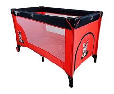 cosing C de 0140r Lit de voyage Adam – Zebra, rouge