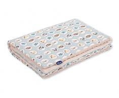 Pepi Leti 685843716891 Couverture pour animal de compagnie Cremig Minky Couverture pour bébé Multicolore 100 x 75 cm