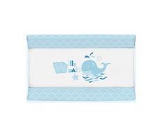 Plastimyr - Matelas à Langer Flexible, Willy Whale, Bleu