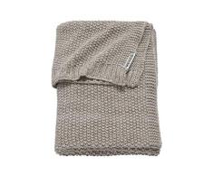 Meyco 2733081 Relief Mix Couverture tricotée pour bébé Sable/Beige 75 x 100 cm