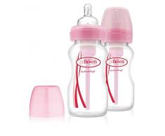 DrBrowns Set de 2 Biberons Rose 270 ml
