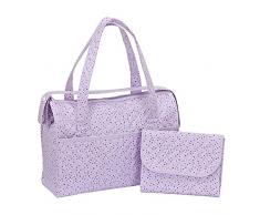 Piccolandy Ensemble Sac + Plan à Langer Mauve