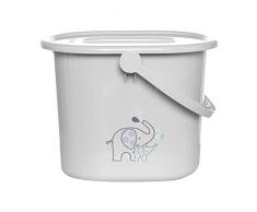 Bébé-jou 6161118 Poubelle à couches Ollie Gris