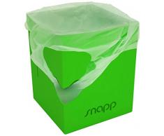 Snappy Bin la Poubelle pliable portable (Vert)