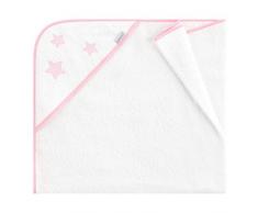 Pekebaby Nova Cape de bain pour bébé Rose 100 x 100 cm