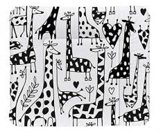 Rotho Babydesign Matelas à Langer Happy Family, À partir de 0 mois, TOP, 85 x 72, Noir/Blanc, 20062 0001 CW