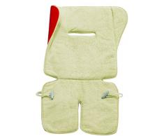 Bébé Minder 050,0030 – 13 Double face copriseduta pour poussette, éponge, Universal, Rouge