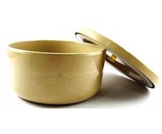 The Dida World Ware Mos Boîte repas écologique en fibre de riz Couleur naturel