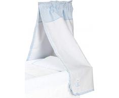 babyline Série 34 – baldaquin Mini berceau de bois de ciseaux, Unisexe