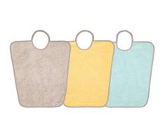 Babycalin Lot de 3 Bavoirs