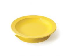 Plastorex Assiette Mélamine Ventouse Jaune