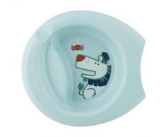 Chicco 16001200000 Assiette Creuse Décorée avec Rebord